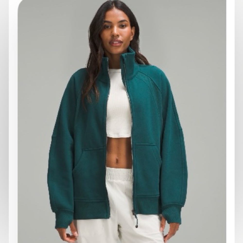 Lululemon Scuba Oversized Funnel Neck Zip (long)